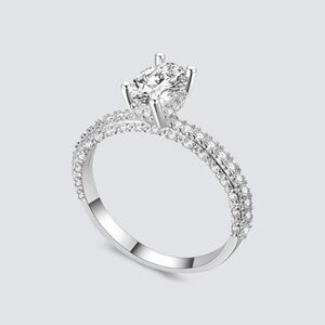 Signature Pave Oval Ring Set